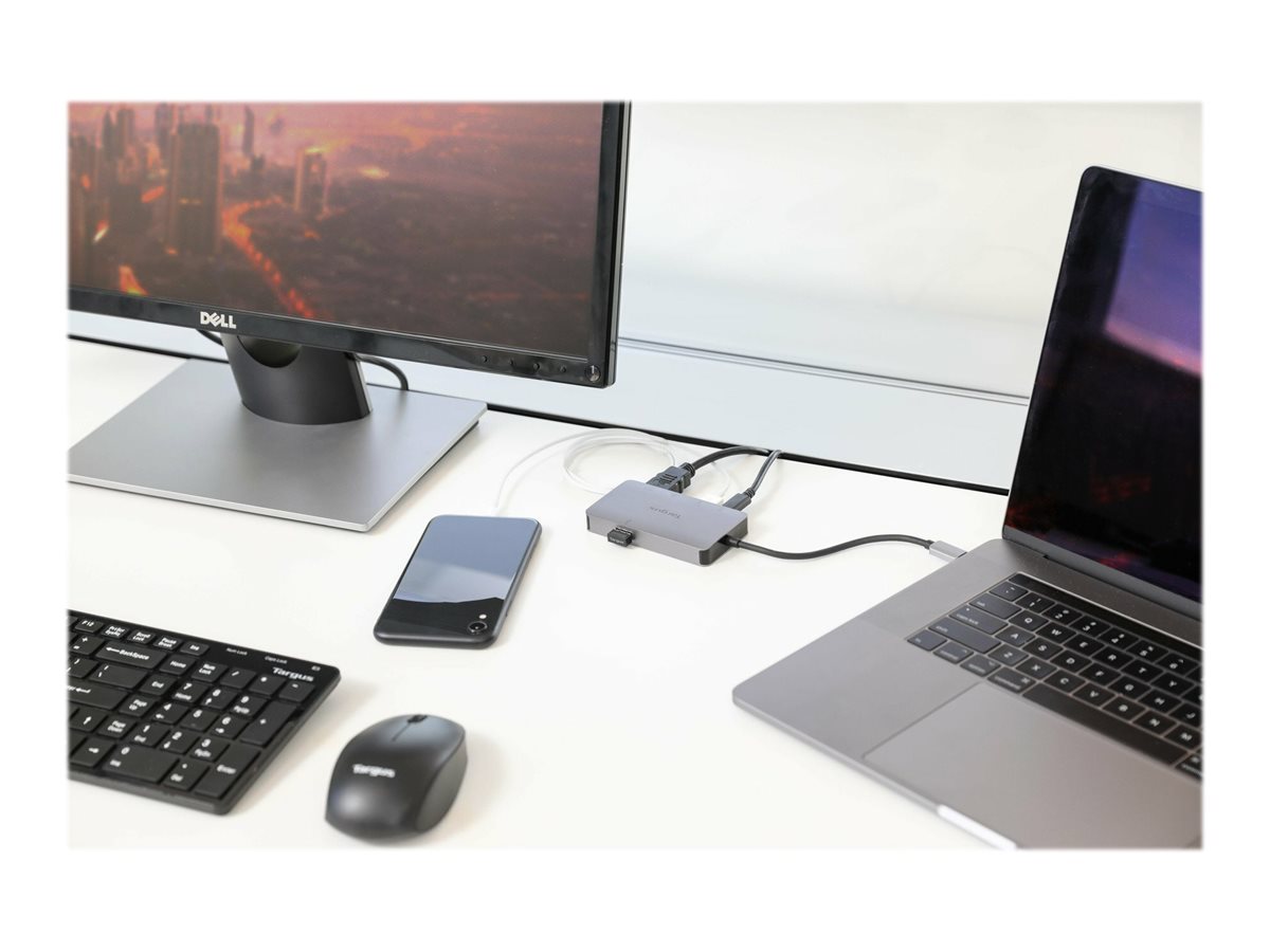 TARGUS USB-C Single Video 4K hdmi/VGA Dock 100W power pass through