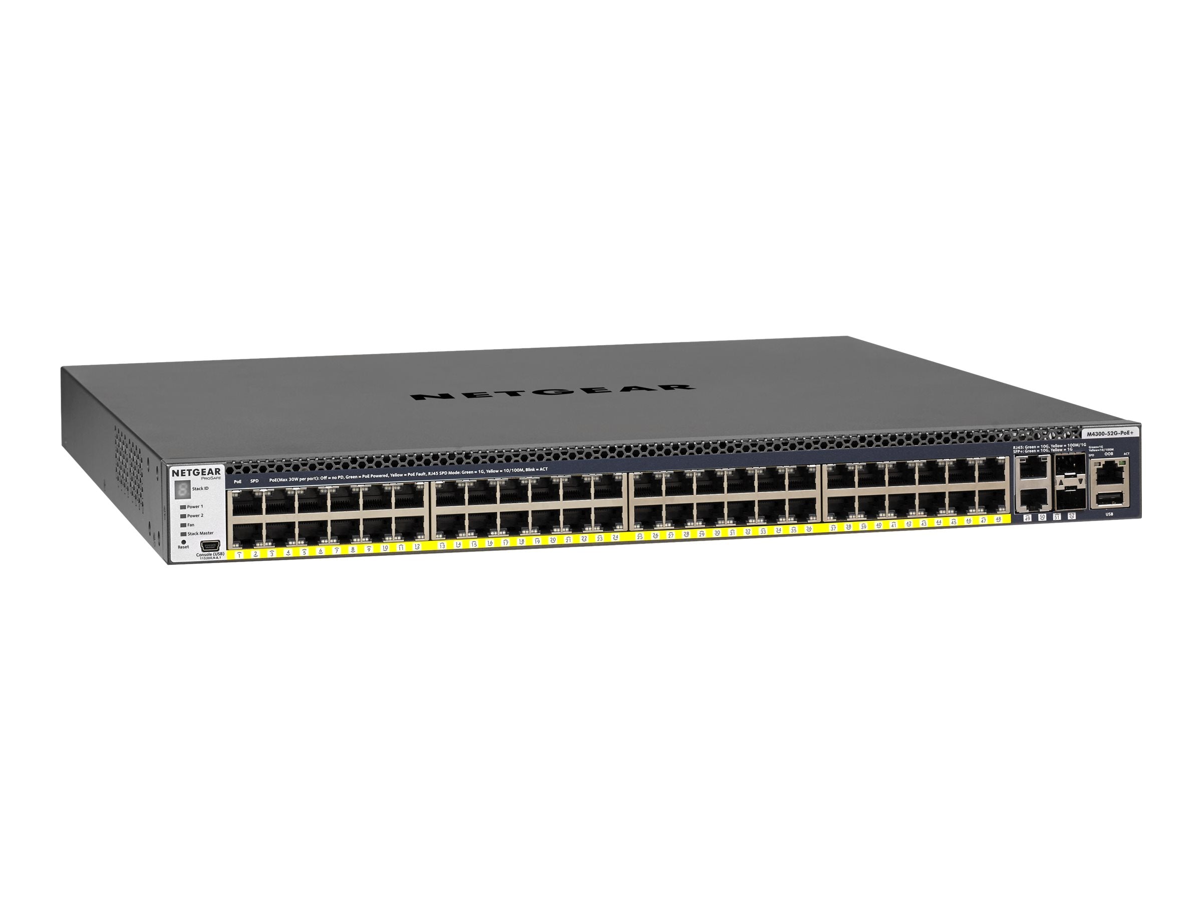 M4300-52G-PoE+1000W PSU stackl.mgd.Man