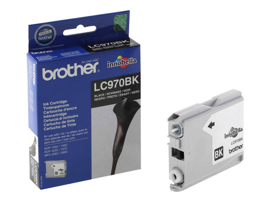 BROTHER LC-970 cartouche d encre noir capacité standard 350 pages pack de 1
