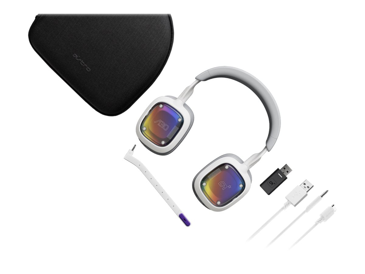 LOGITECH A30 - WHITE/PURPLE - EMEA
