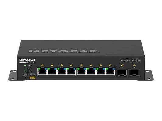 NETGEAR 10PT M4250-8G2XF-POE+ Managed Switch