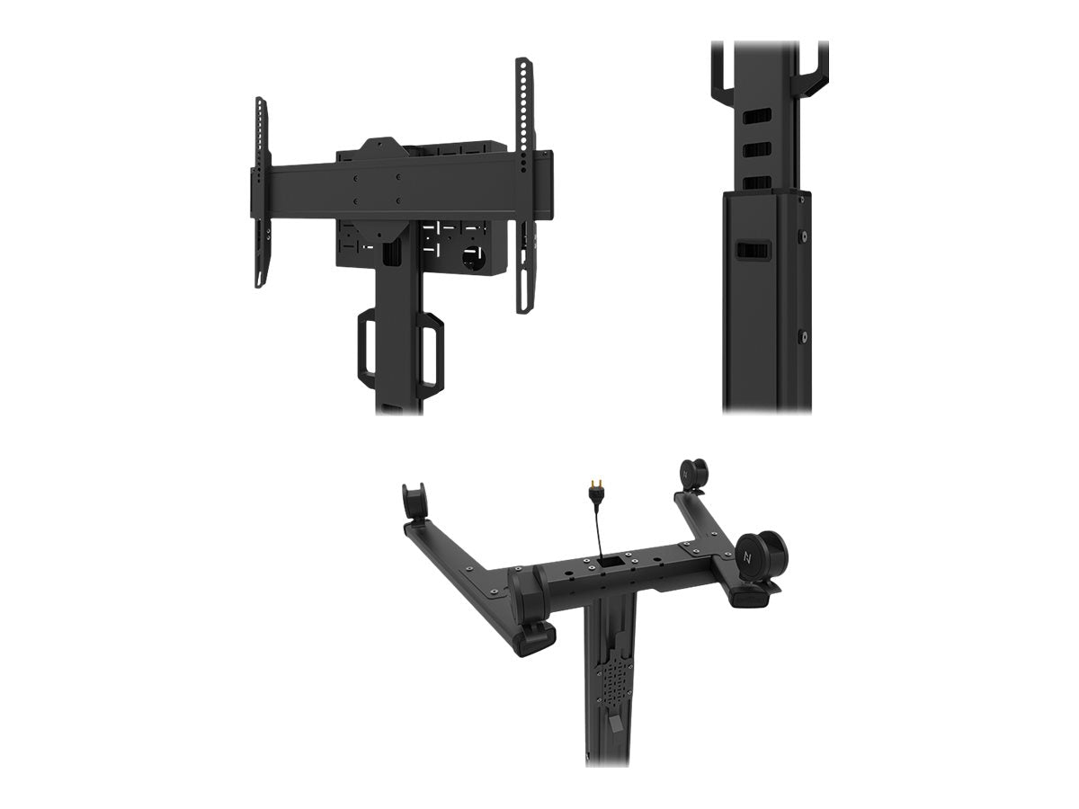 NEOMOUNTS FL50S-825BL1 Support au sol mobile pour écran 37-75p - TÌV