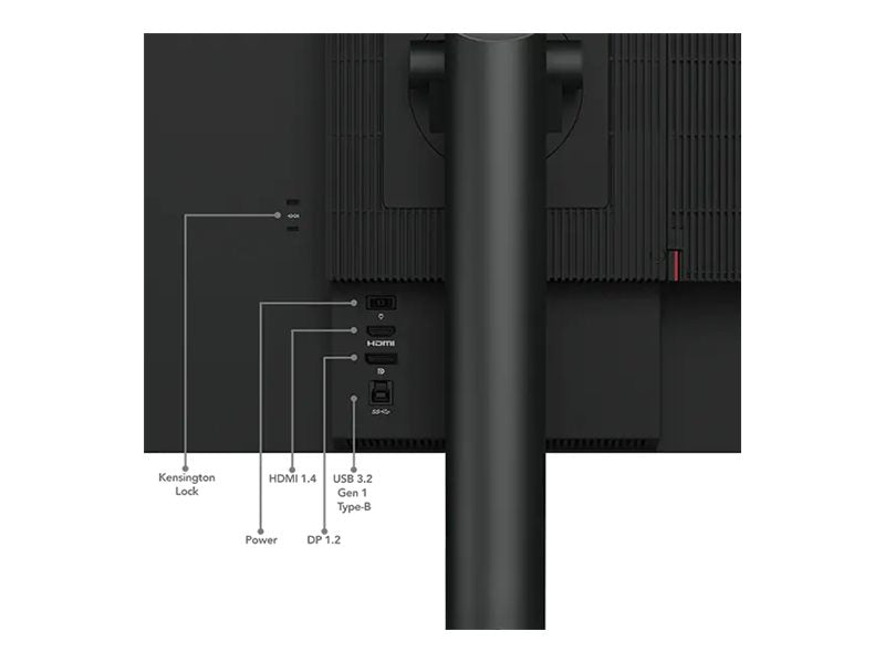 LENOVO ThinkCentre Tiny-in-One 24 Gen 5 LED Écran 24p 1920x1080 Full HD (1080p) IPS 250cd/m2 HDMI DisplayPort speakers 3y