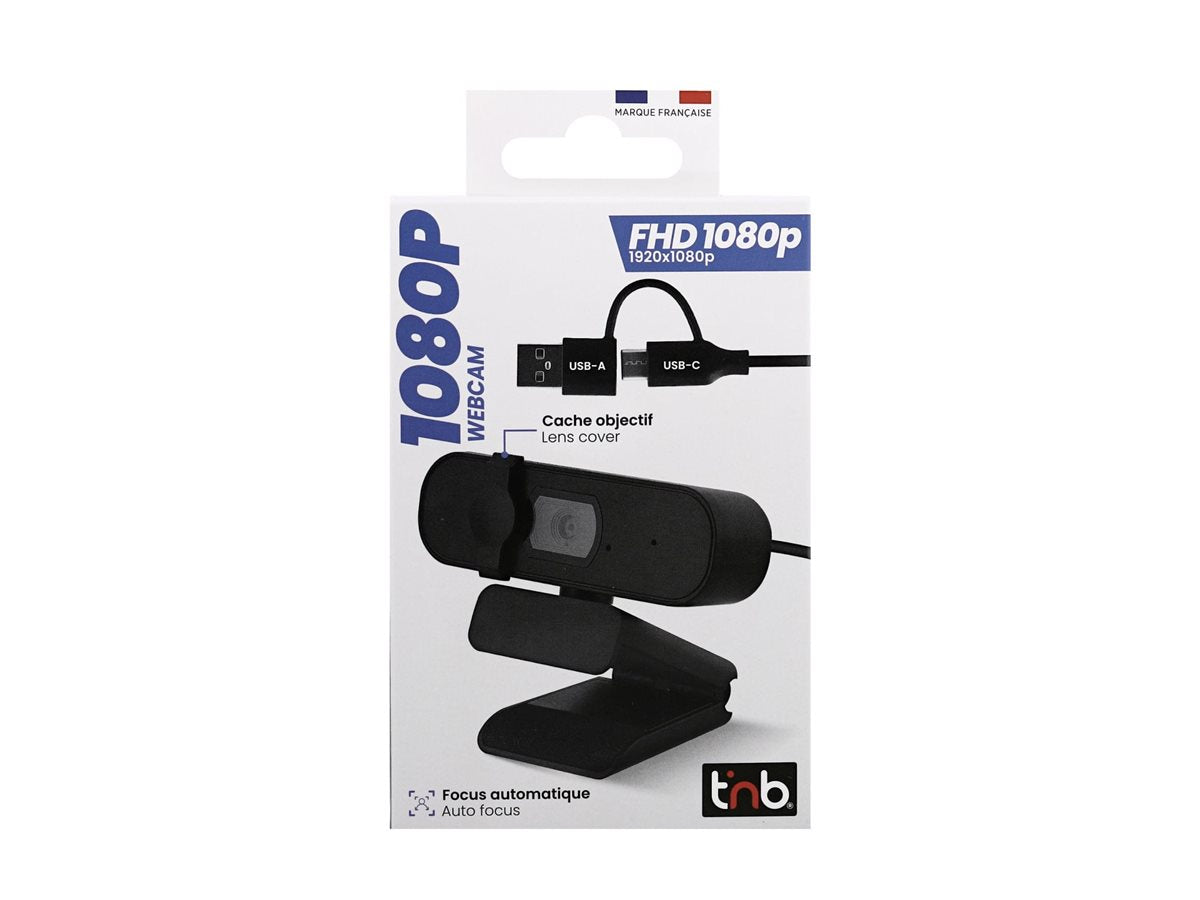 TNB FHD 1080p Webcam - PureView Plus - black
