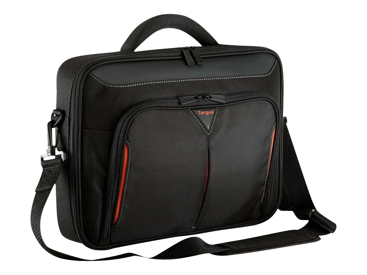 TARGUS sacoche Classic 15-15.6p Clamshell noire et rouge