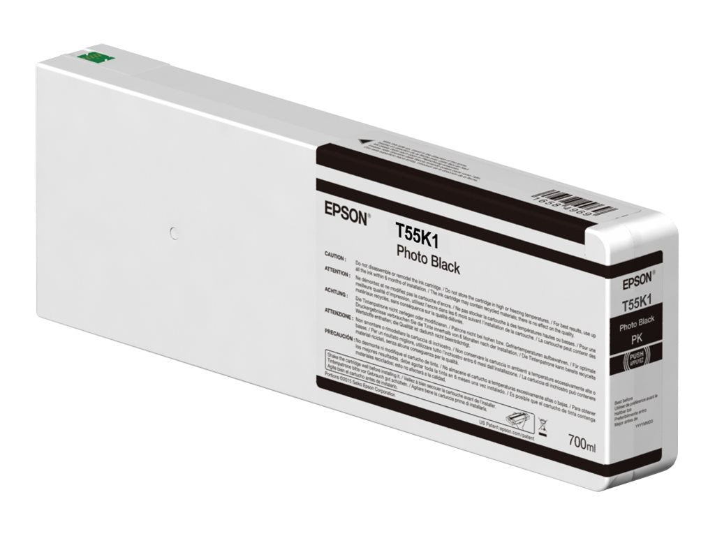 EPSON 5LB Singlepack Photo Black T55K100 UltraChrome HDX/HD