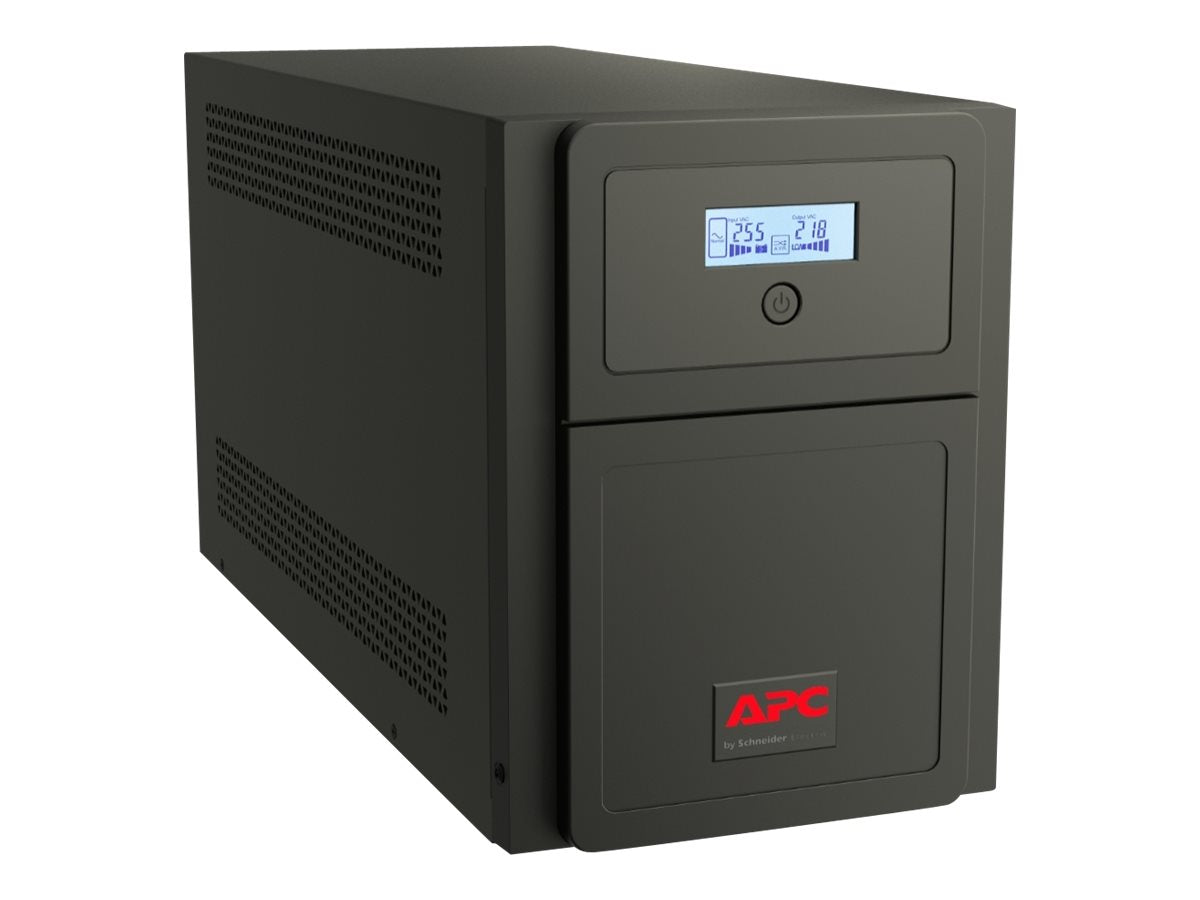 APC Easy UPS SMV SMV3000CAI UPS AC 220/230/240V 2100Watt 3000VA 4 x battery 9Ah USB RS-232 output connectors 6