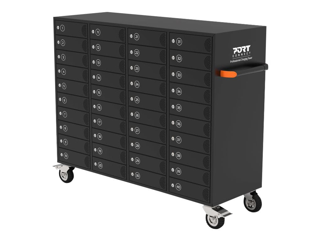 PORT DESIGNS CHARGING CABINET 40 SLOTS INDIVIDUAL DOORS