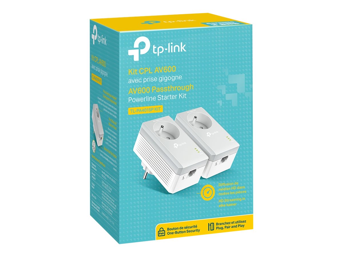 AV600 Powerline - 1 Fast port - 600Mbps