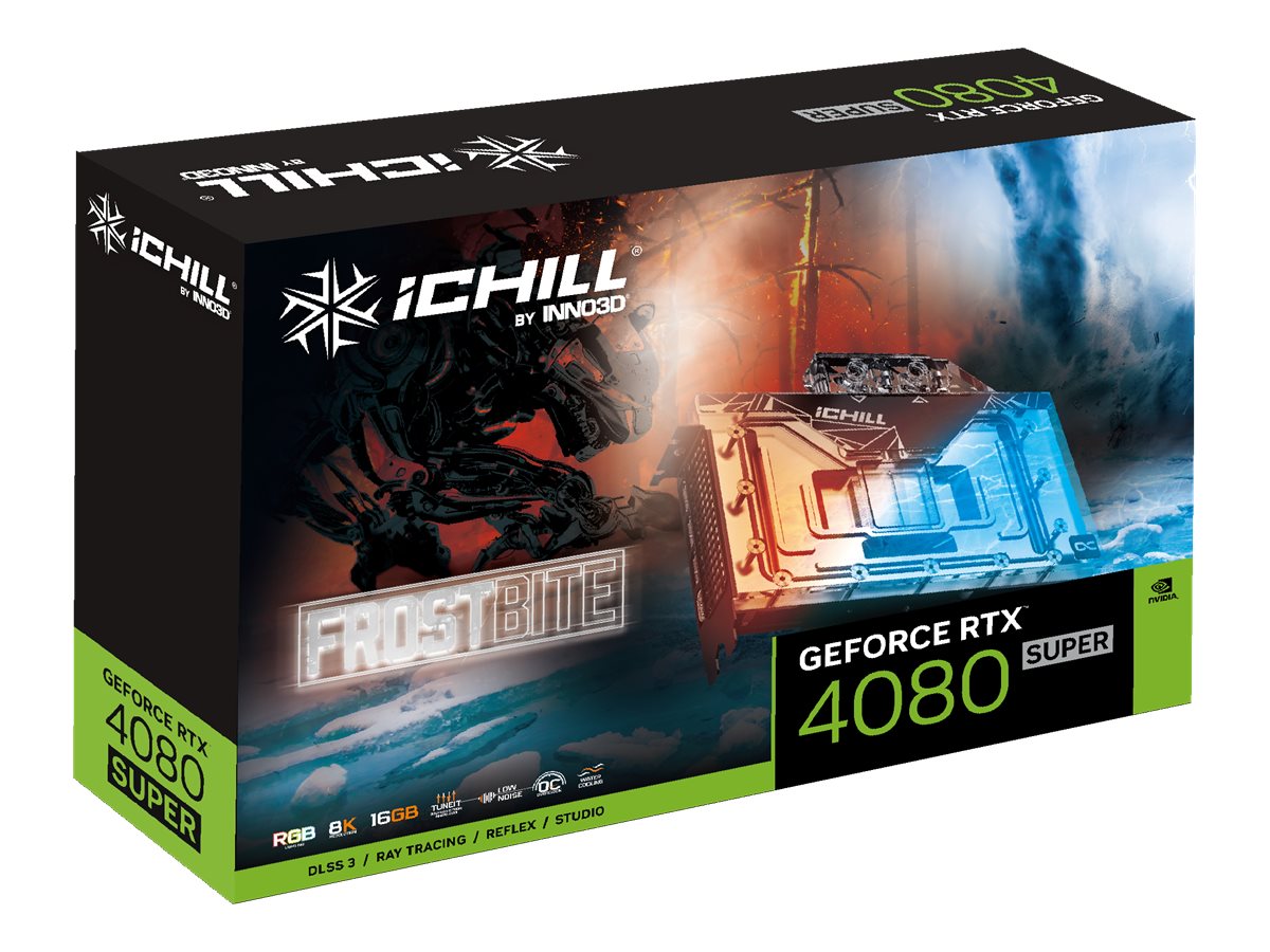 INNO3D GeForce RTX 4080 SUPER iChill Frostbite 16Go GDDR6X