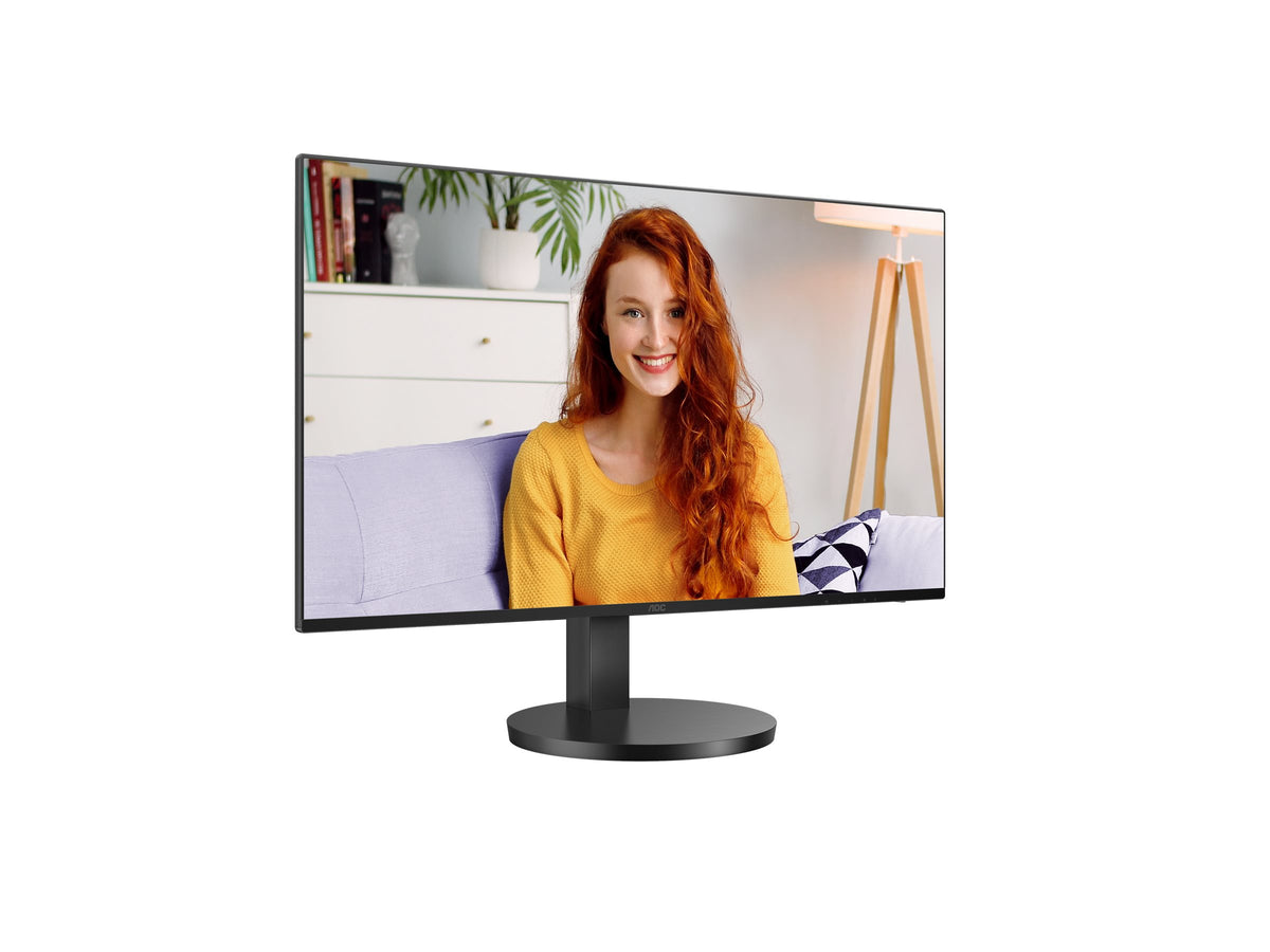 AOC Q27B3CF2 27inch 2560x1440 100Hz IPS Flat 110mm USB-C Dock 65W AdaptiveSync USB HUB Speakers Low Blue Mode USB C HDMI 350cd/m2