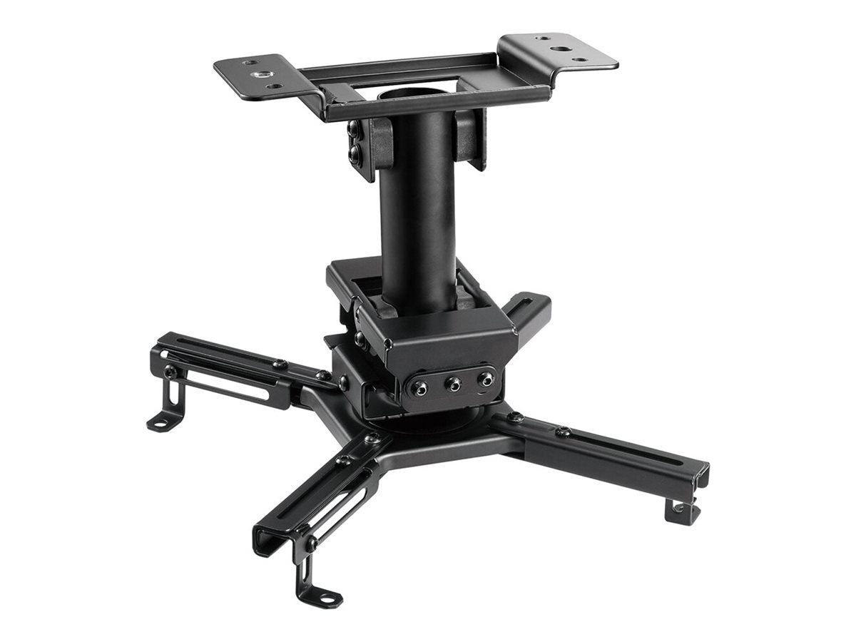 NEOMOUNTS CL25-530BL1 Support de plafond pour vidéoprojecteur - h 25.5 cm - installation facile - orientable