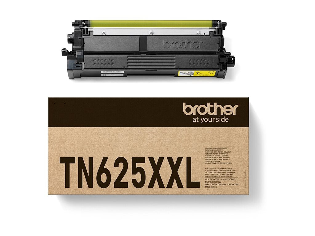 BROTHER TN-625XXLY SHY Yellow Toner Cartridge 6.5K