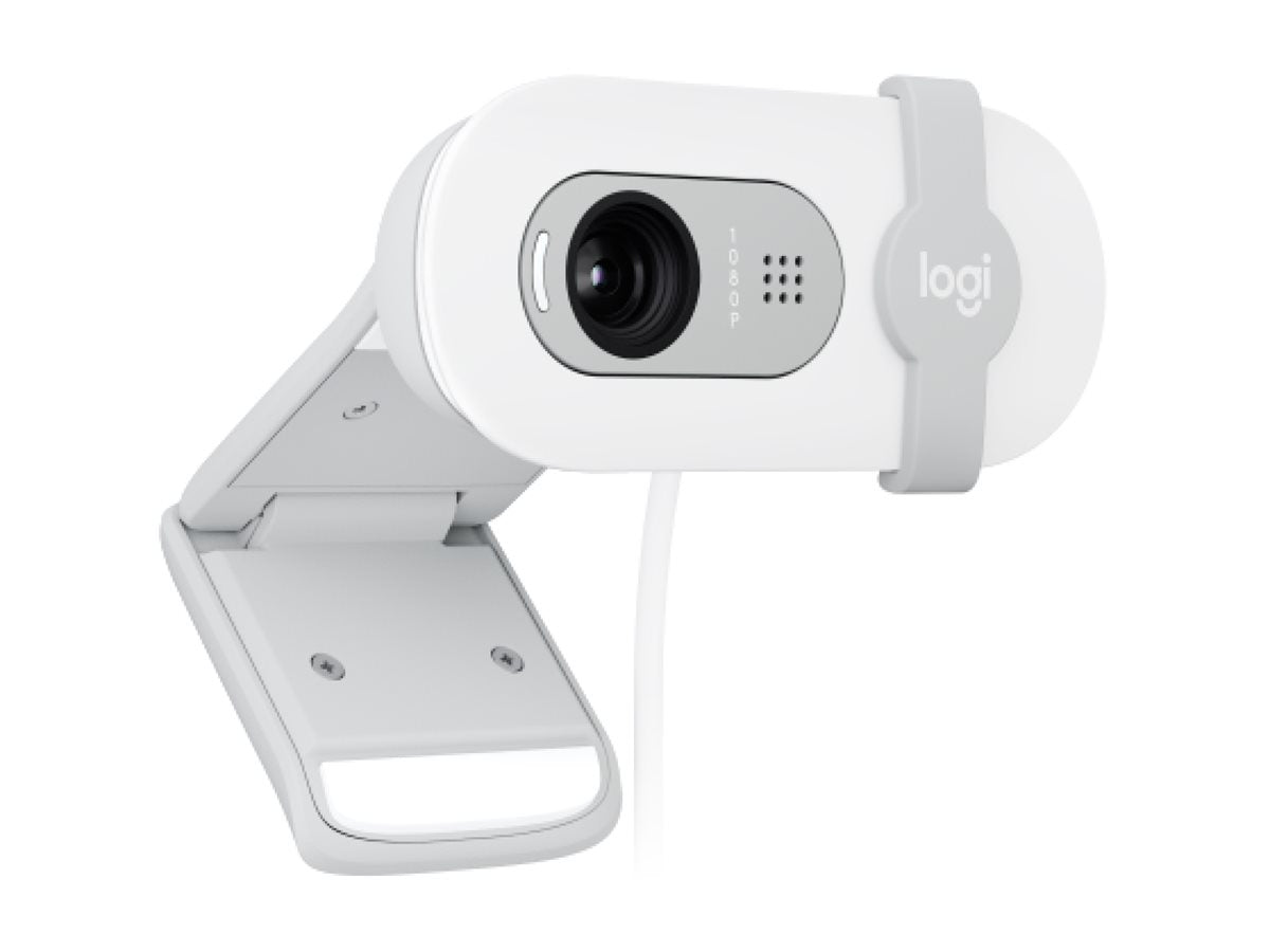 LOGITECH BRIO 100 Webcam colour 2 MP 1920 x 1080 720p 1080p audio wired USB