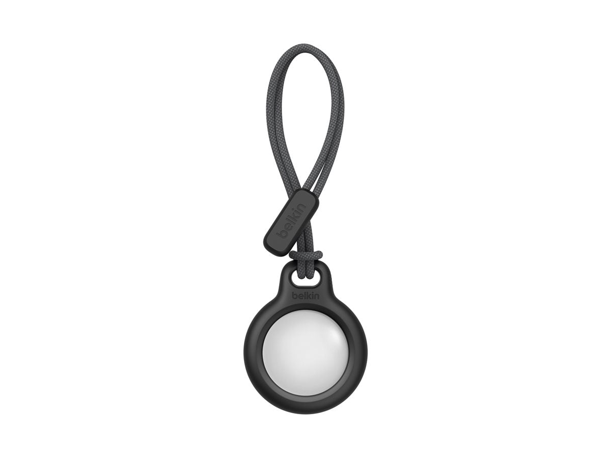 BELKIN Airtag Protection avec Cordon Noir