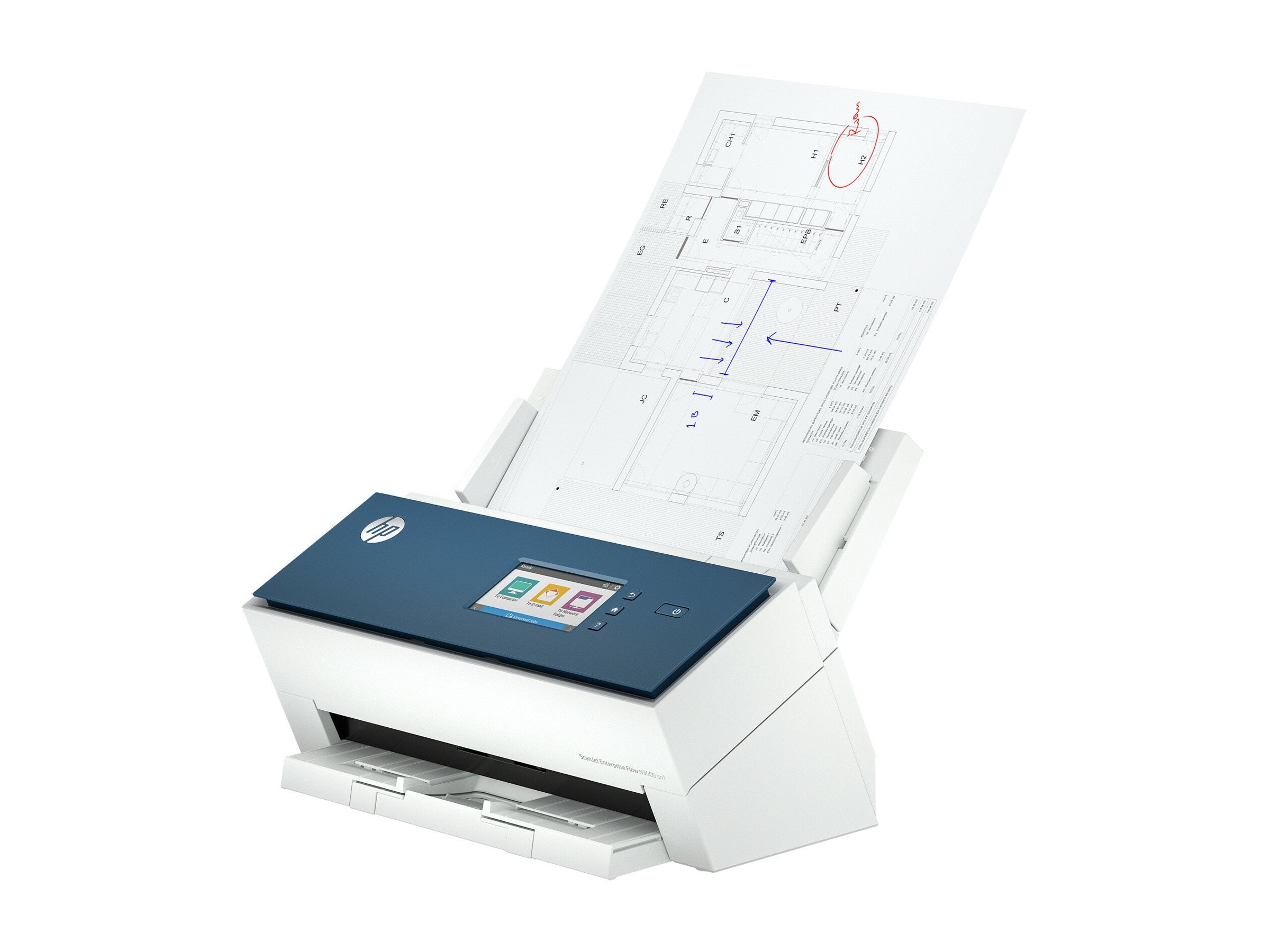 HP ScanJet Enterprise Flow N9000 sn1 Scanner 80ppm/160ipm