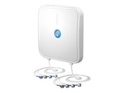 QUWIRELESS Tri-Band 2.4/5-7 GHz WiFi 6E/7 8x8 MIMO Panel N-Male Wall/Mast Antenna