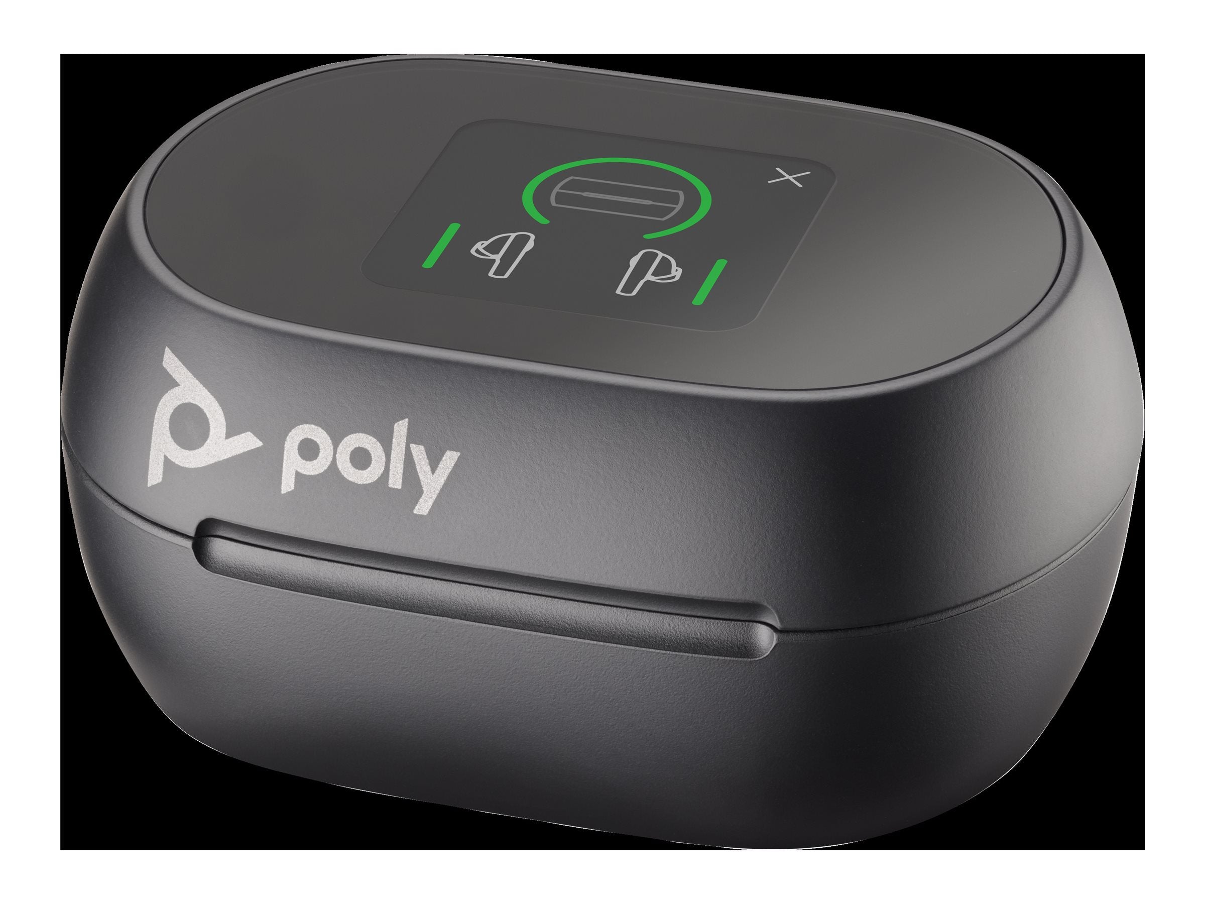 HP Poly Voyager Free 60+ UC M Carbon Black Earbuds +BT700 USB-C Adapter +Touchscreen Charge Case Casque Sans fil Ecouteurs Appels/Musique USB Type-C Bluetooth