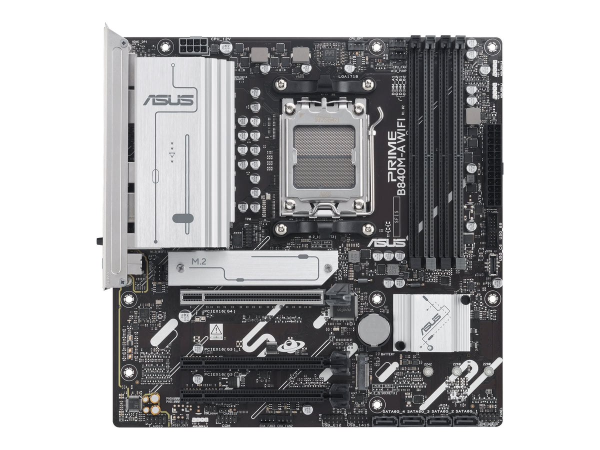 ASUS PRIME B840M-A-CSM AM5 DDR5 micro ATX MB 1xHDMI 2xDP 3xM.2 4xSATA