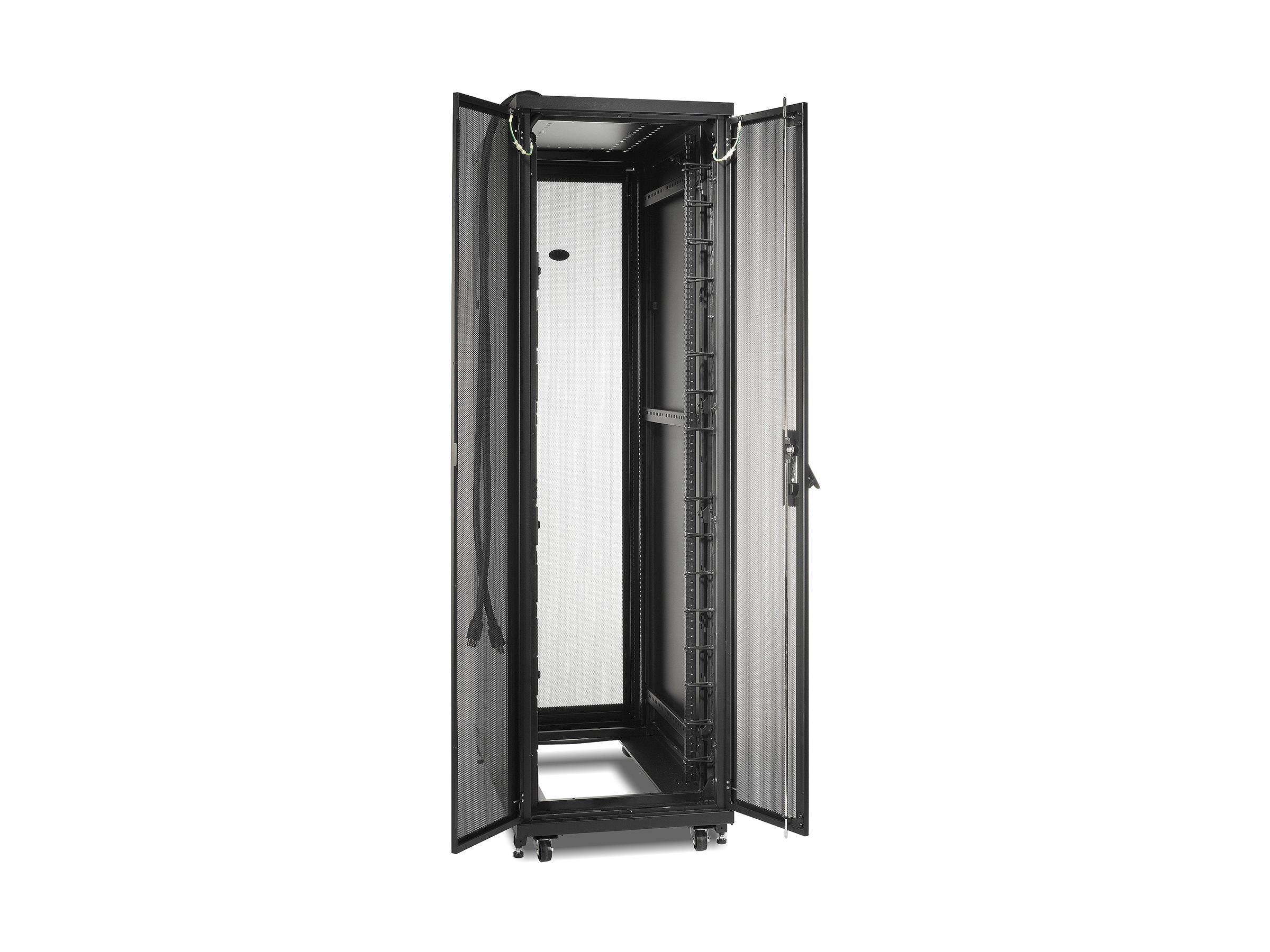 APC NetShelter SV 48U 600mm Wide x 1060mm Deep Enclosure with Sides Black