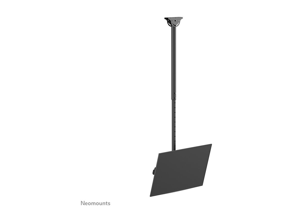 NEOMOUNTS CL35-440BL16L Support de plafond pour écran de 37-70p - h 106-156 cm