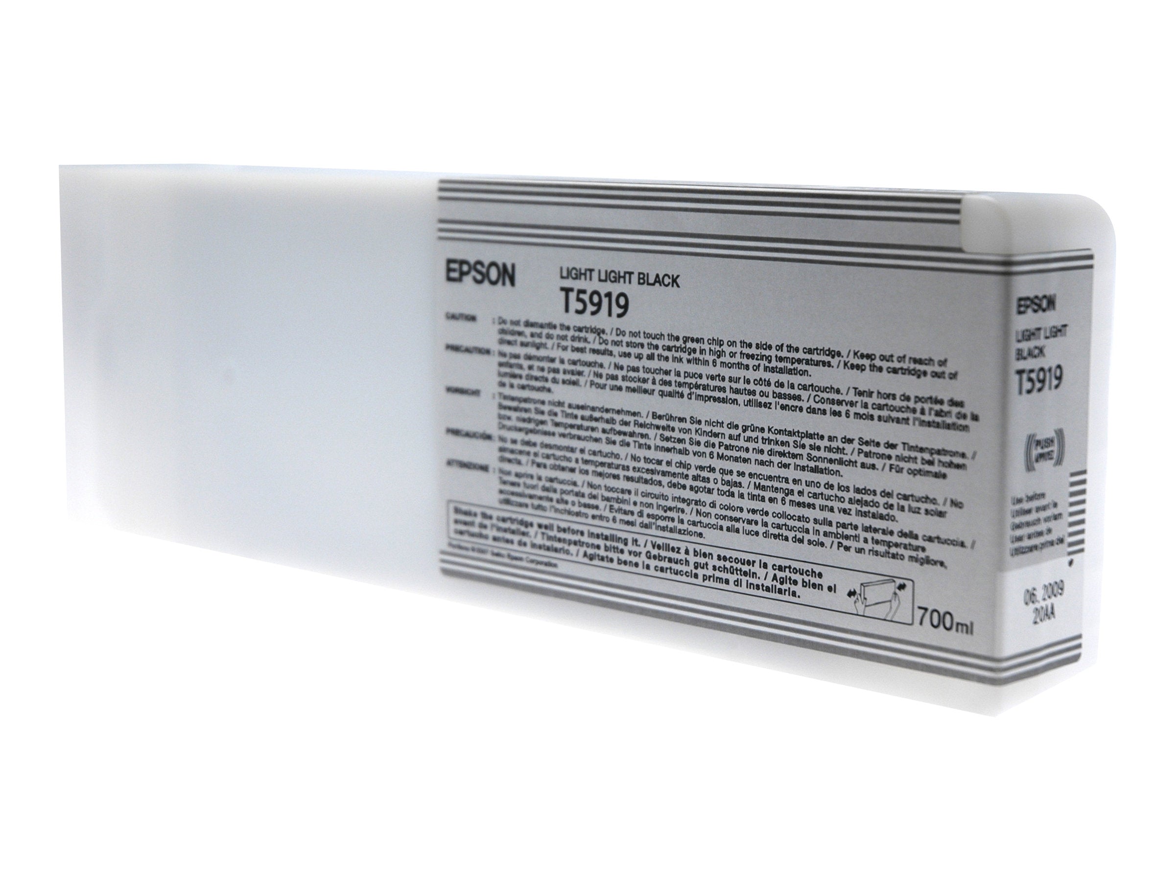 EPSON 5LB T5919 ink cartridge light light black standard capacity 700ml 1-pack