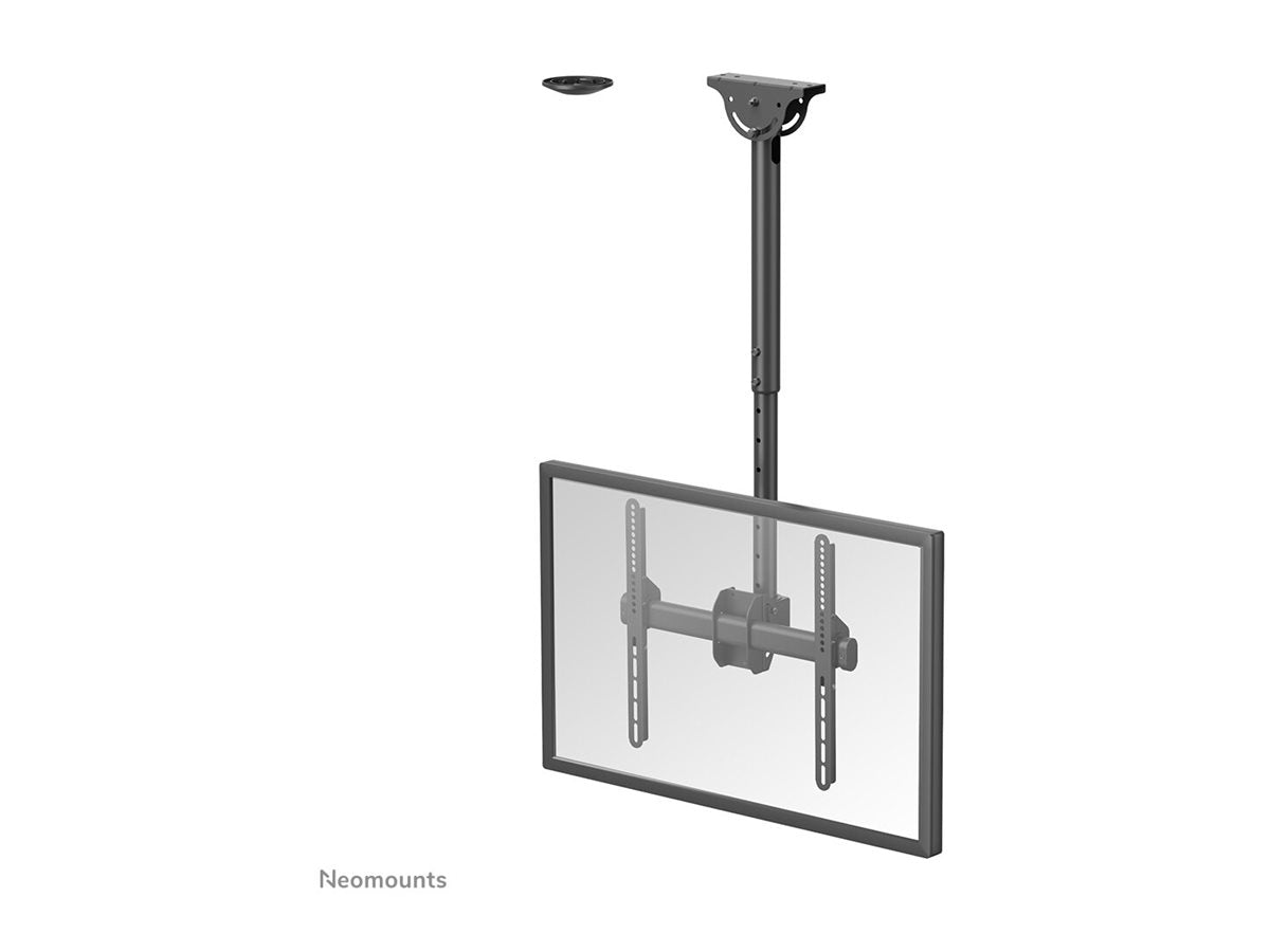 NEOMOUNTS NM-C440BLACK Support de plafond pour écran 32-60p - h 56-91 cm