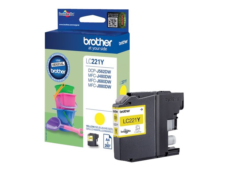 LC-221Y/Ink yellow 260 page