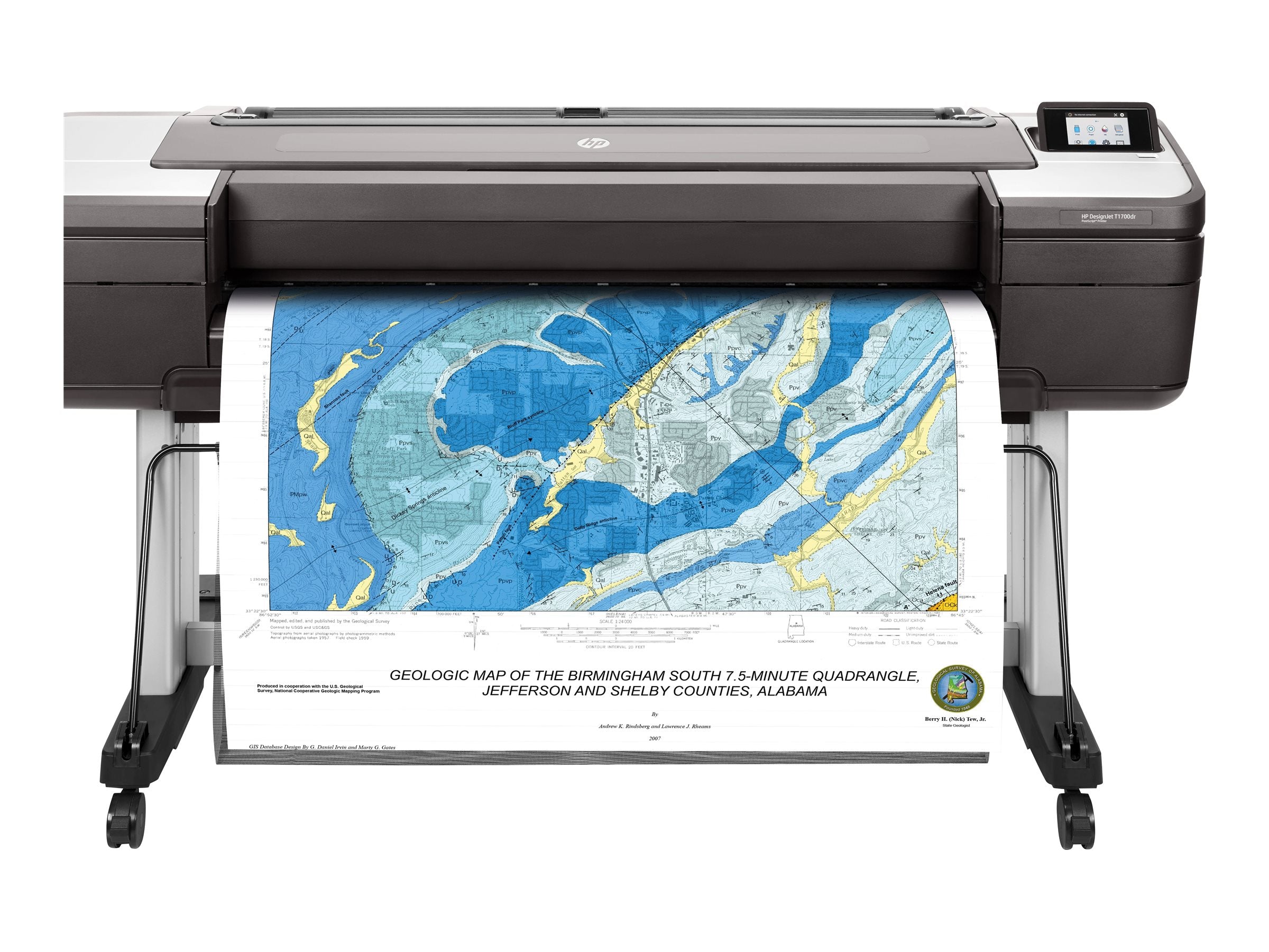 HP DesignJet T1700dr Printer