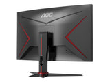 AOC G2 C24G2AE/BK écran plat de PC 59,9 cm (23.6") 1920 x 1080 pixels Full HD LED Noir, Rouge