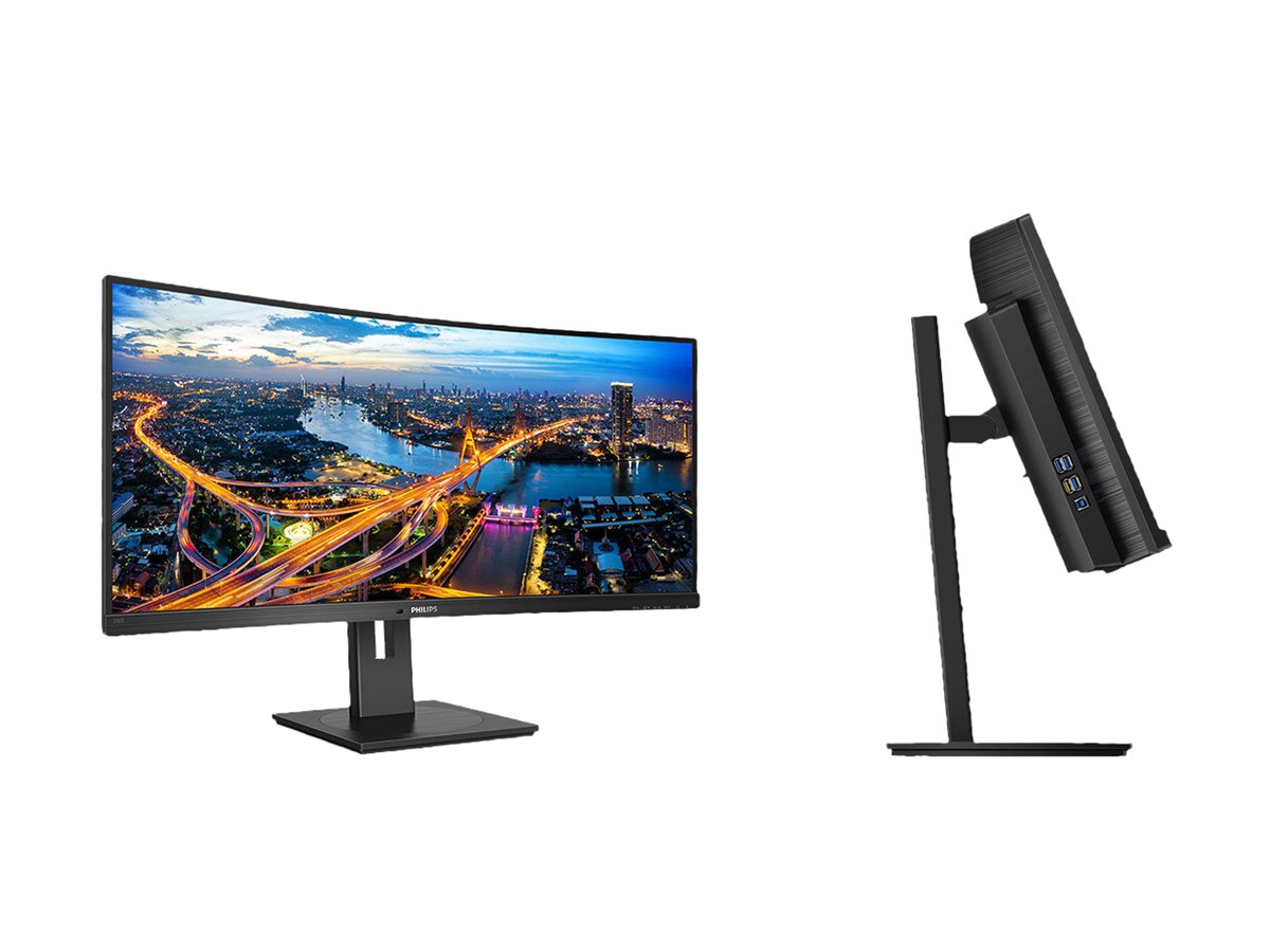 PHILIPS 346B1C 34inch USB-C DOCKING DISPLAY 3440x1440 Curved VA 21:9 5ms GtG HAS USB-C/DP/HDMI RJ45 USB HUB Speakers VESA