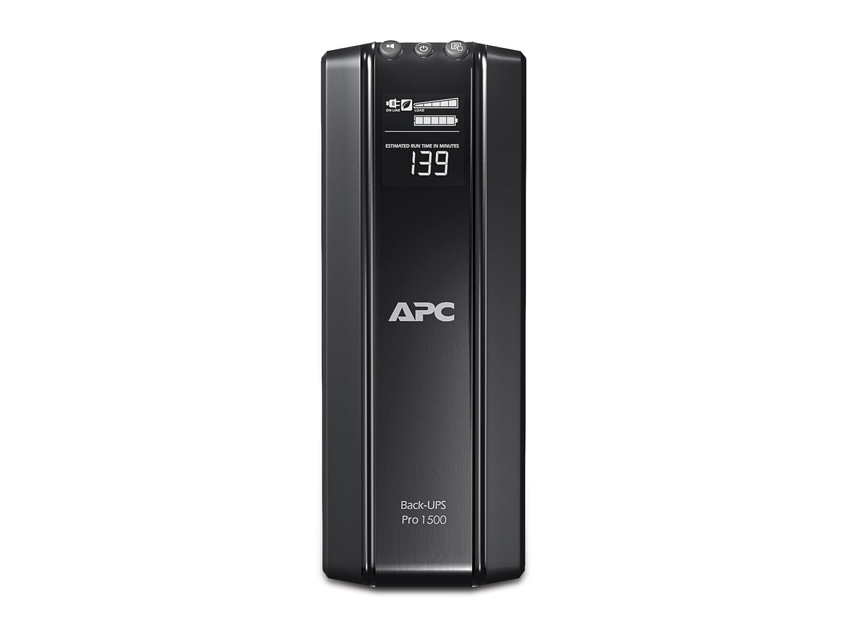 APC Back-UPS Pro 1500 UPS AC 230V 865Watt 1500VA USB output connectors 6 Belgium France