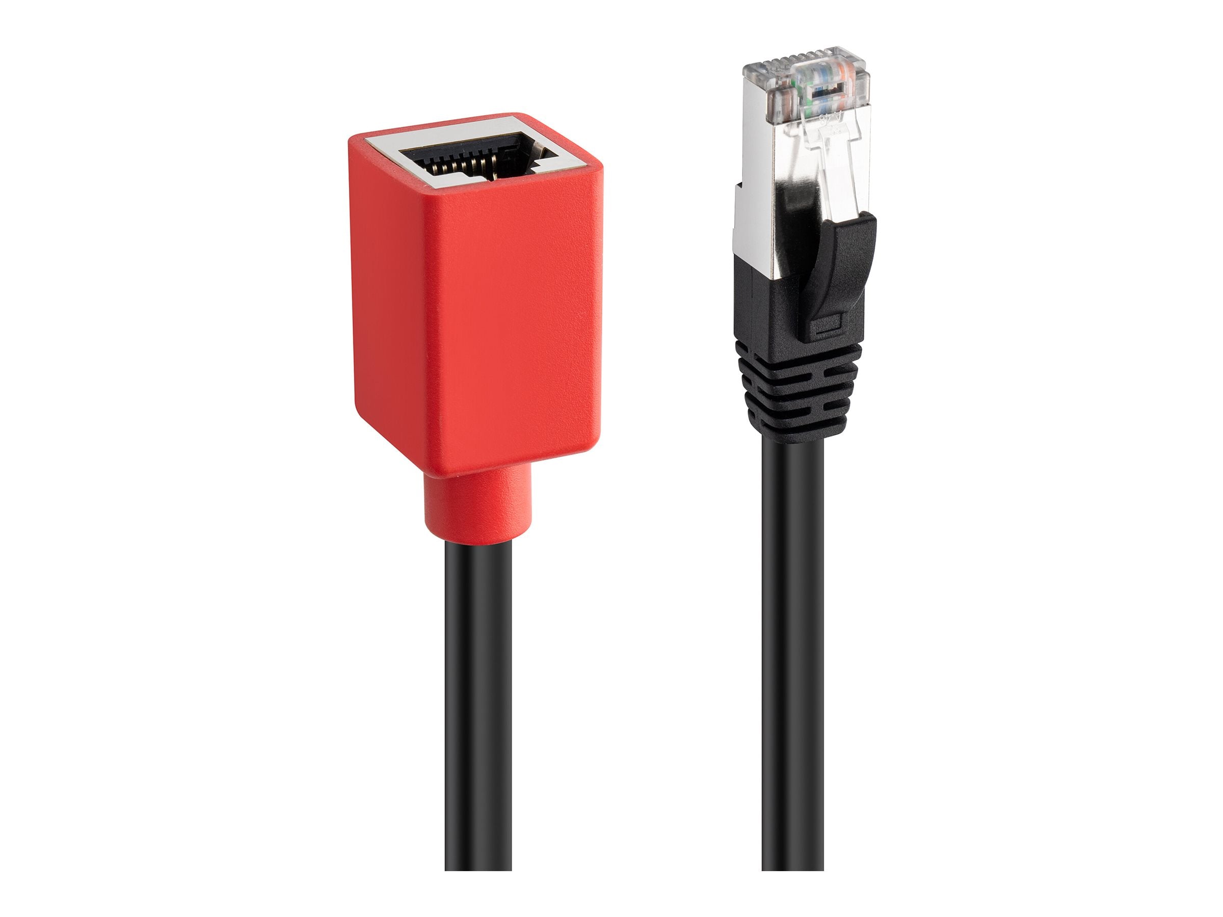 LINDY 0.2m RJ45 Cat6A Break-Away Cable