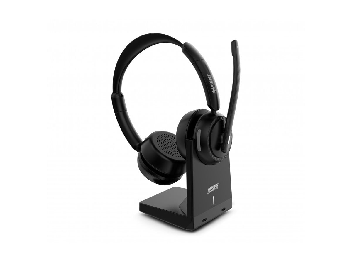 URBAN FACTORY MOVEE Max Bluetooth 5.2 Heasdet With Anc / Enc And Charging Stand