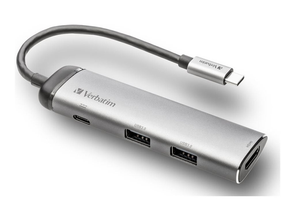 VERBATIM USB-C MULTIPORT HUB USB 3.1 GEN1 / U3.0 / HDMI WCF (P)