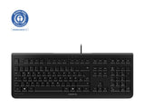 CHERRY KC 1000 Clavier 104+4 touches USB noir Layout (IT)