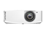 OPTOMA 4K400STx Projector UHD 4K 3840x2160 4000lm 1.000.000:1 ST TR: 0.5:1 2H 1 SPDIF 1 USB-A power  HP 1x10W 3.98Kg Blanc
