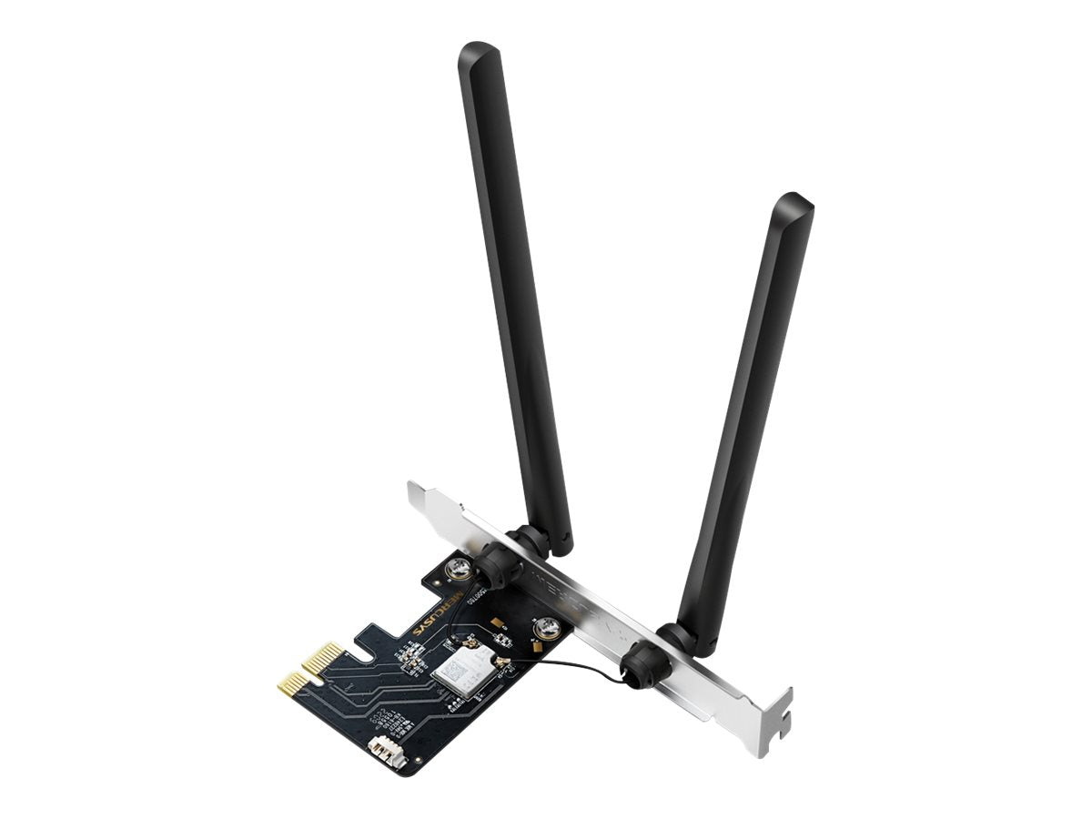 TP-LINK AXE5400 Tri-Band Wi-Fi 6E Bluetooth PCI Express Adapter 2402 Mbps at 6 GHz + 2402 Mbps at 5 GHz + 574 Mbps at 2.4 GHz