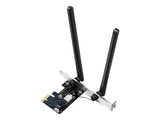 TP-LINK AXE5400 Tri-Band Wi-Fi 6E Bluetooth PCI Express Adapter 2402 Mbps at 6 GHz + 2402 Mbps at 5 GHz + 574 Mbps at 2.4 GHz