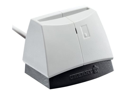 CHERRY ST-1044 lLecteur de carte à puce contact base alourdie USB gris nuée/noir