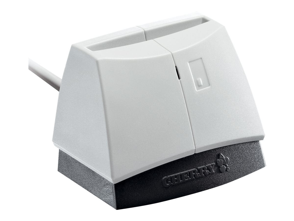 CHERRY ST-1044 lLecteur de carte à puce contact base alourdie USB gris nuée/noir
