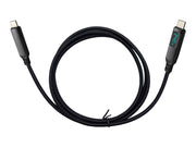 I-TEC Thunderbolt 4/USB4 Class Pro Cable 240W with LCD 40 Gbps 150 cm
