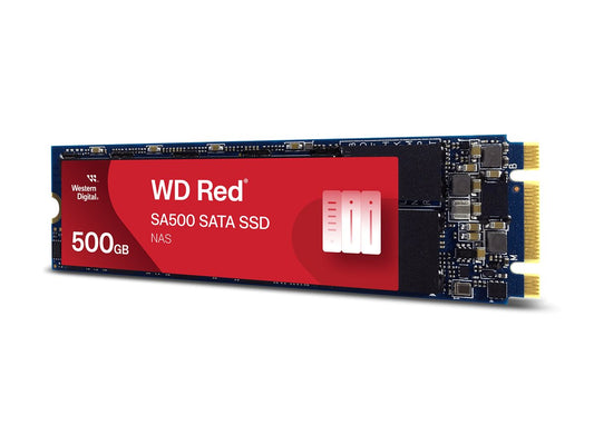 WD Red SSD SA500 NAS 500Go SATA III 6Go/s M.2 2280 Bulk POWERED BY SANDISK