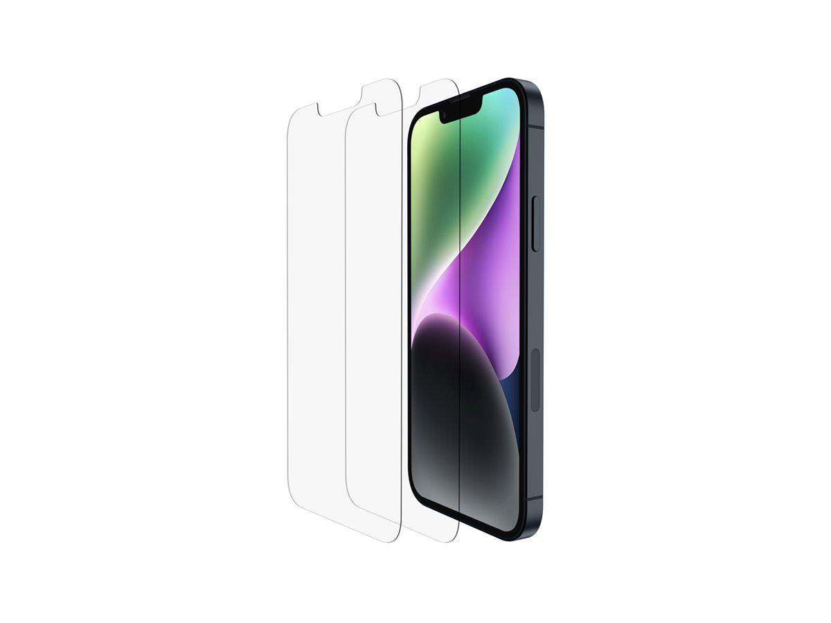 BELKIN ScreenForce Pro TemperedGlass Anti-Microbial Screen Protection for iPhone 14/13/13 Pro