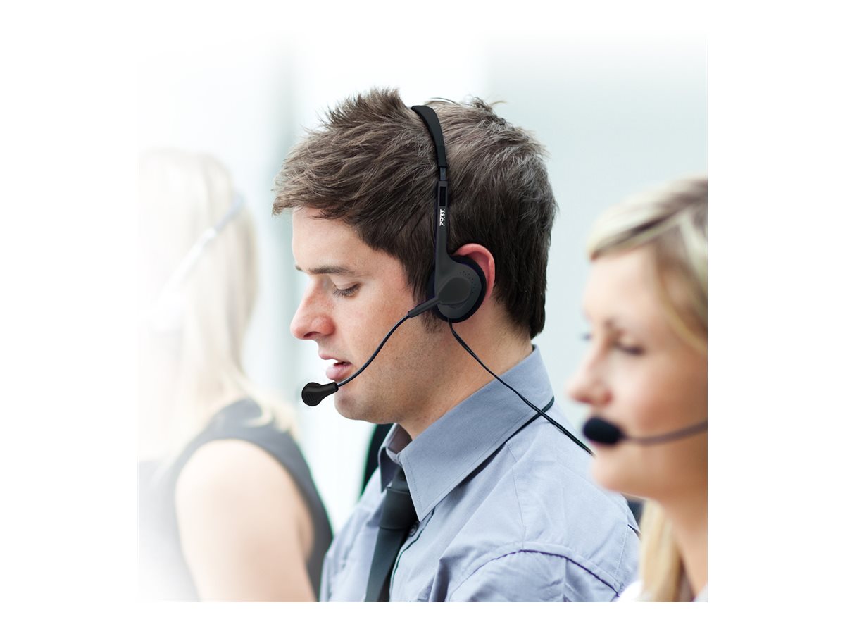 PORT DESIGNS Stereo Headset With Mic