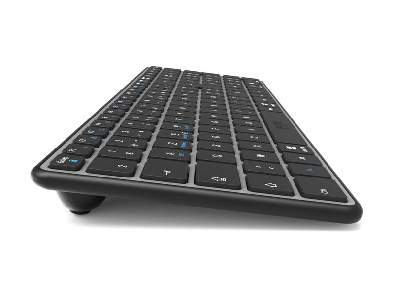 PORT DESIGNS Pack Keyboard Compact + Mouse Expert Rechargeable Combo BT+RF (FR)