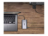 ACER 12-IN-1 TYPE-C DONGLE 2xUSB3.2 2xUSB2.0 2xHDMI DisplayPort Type C PowerDelivery SD Card reader TF Card reader 1000M Ethernet