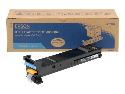 EPSON ACULASER CX28DN toner cyan haute capacité 8.000 pages pack de 1