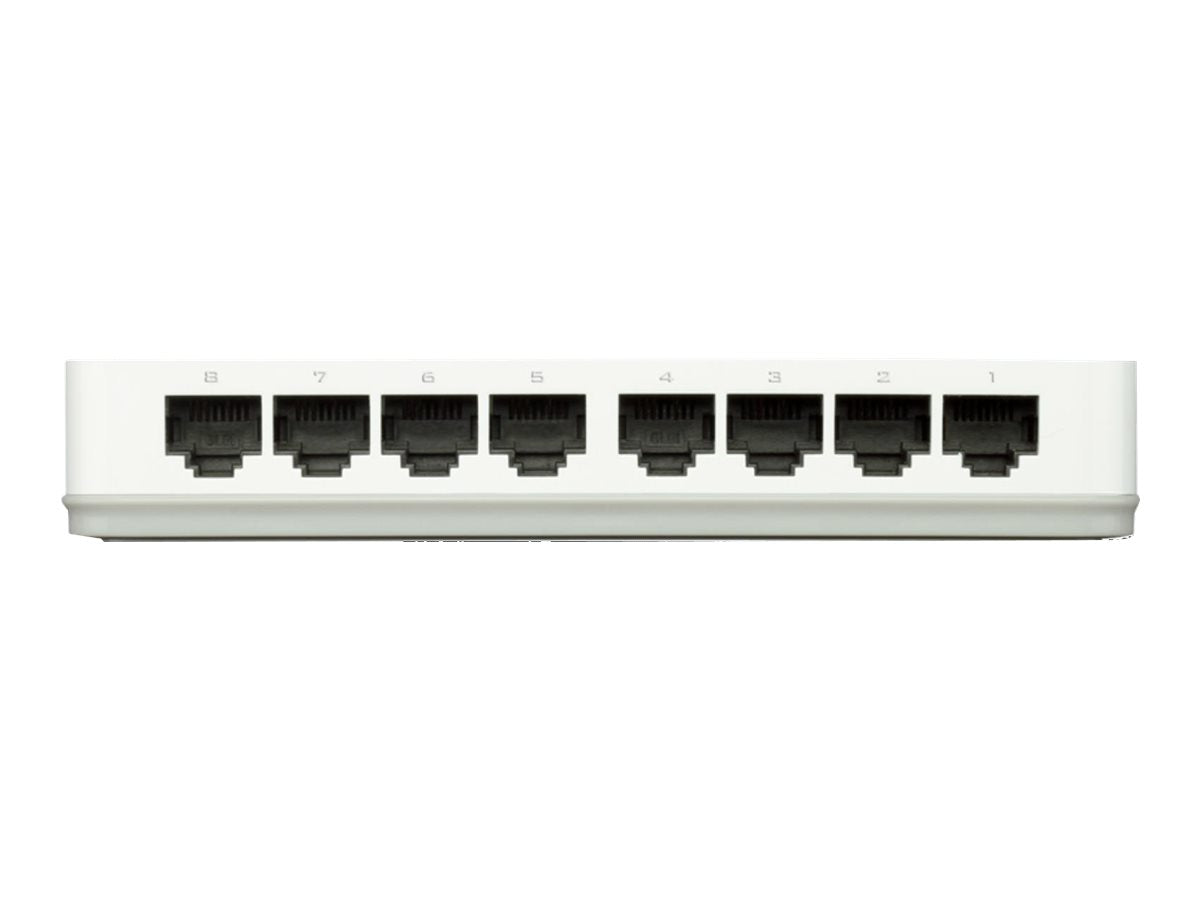 D-LINK Mini switch 8 Ports 10/100Mbps format de bureau - D-Link GREEN