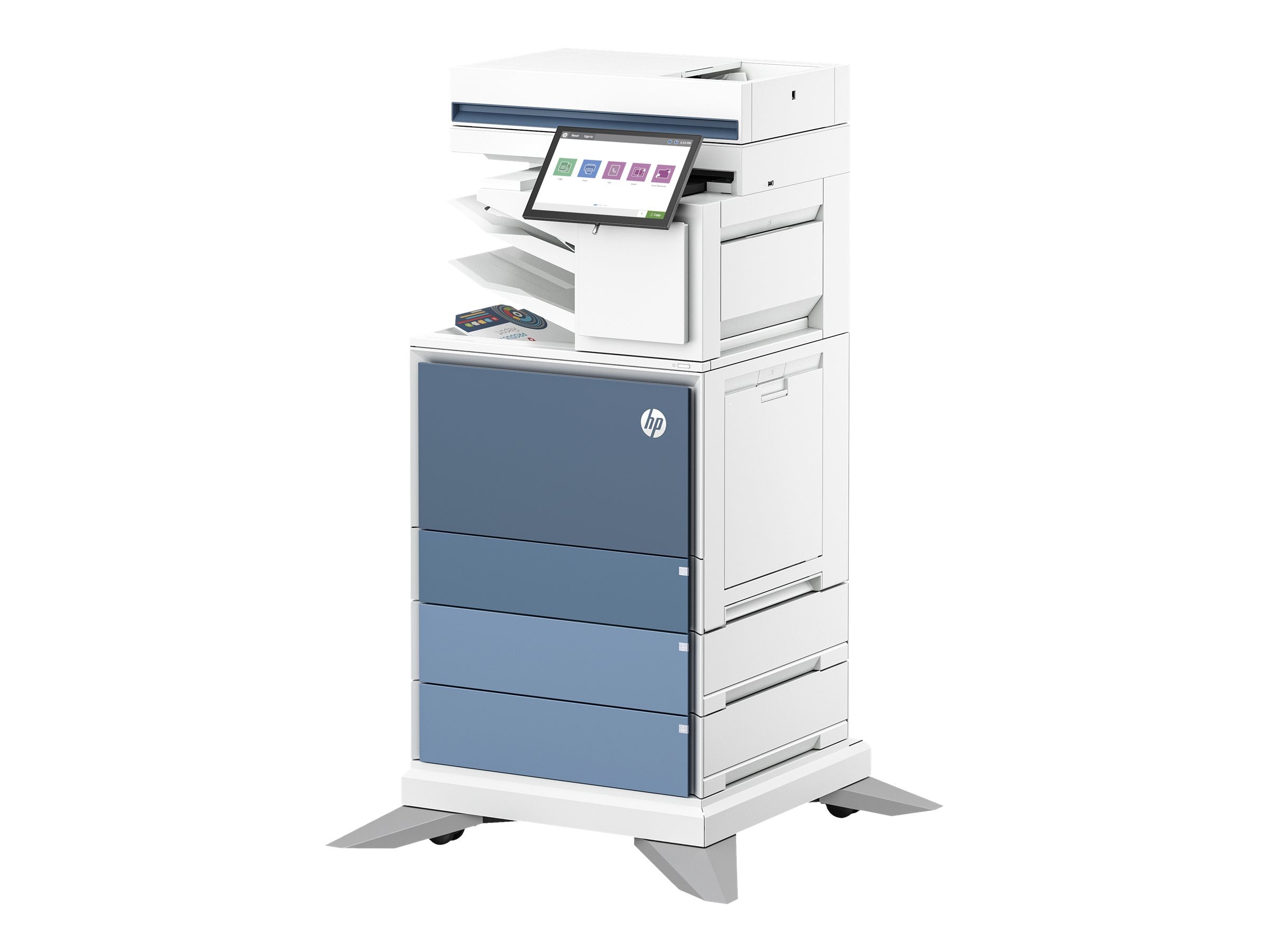 HP LaserJet Enterprise Flow MFP 6800zfsw MFP colour laser A4 52ppm Copy 52ppm Print 1750sheets LAN